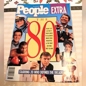 People Extra The 80's starring 20 who defined the Decade! 1989 Vintage!